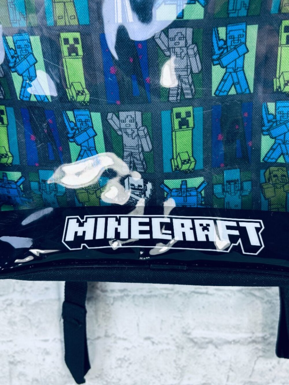 Minecraft Backpack Creeper Design - Picture 4 of 13